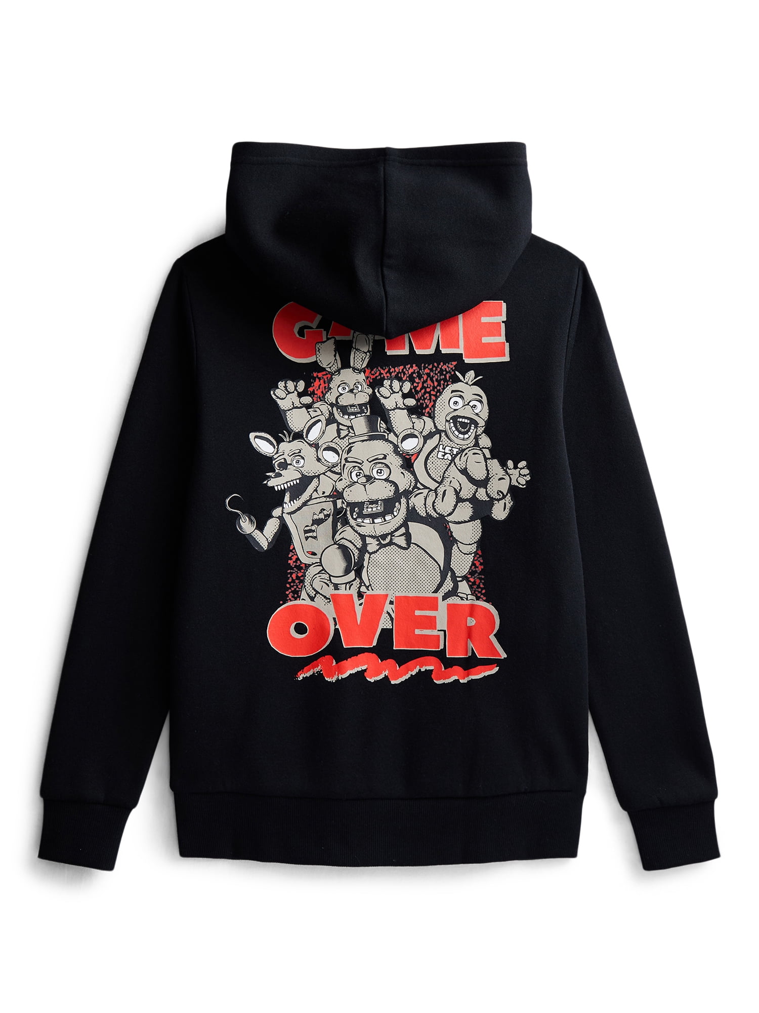 Five Nights at Freddy's Boys Graphic Zip Hoodie, Sizes XS-2XL