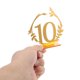 thumbnail image 5 of IDEANATEGRATE 10Ud Carteles De Números De Para Fiesta En Acrílico Dorado Chic Y Moderno, 5 of 8