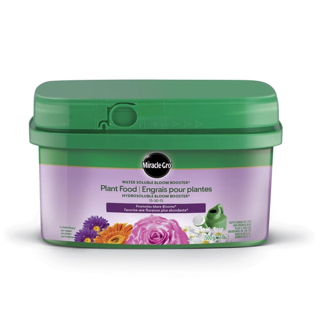 Engrais pour plantes hydrosoluble Miracle-Gro Bloom Booster - 500 g