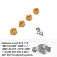thumbnail image 2 of Juego de pines Bewildely Montaje Hexagonal Aluminio 1/18 Wltoys A949, 2 of 6