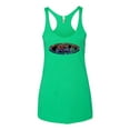 thumbnail image 2 of Wild Bobby, Red Blue and Black Ford Logo | Womens Cars and Trucks Premium Tri-Blend Racerback Tank Top, Envy, Medium, 2 of 3