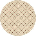 thumbnail image 1 of Ahgly Company Machine Washable Indoor Round Transitional Moccasin Beige Area Rugs, 7' Round, 1 of 7