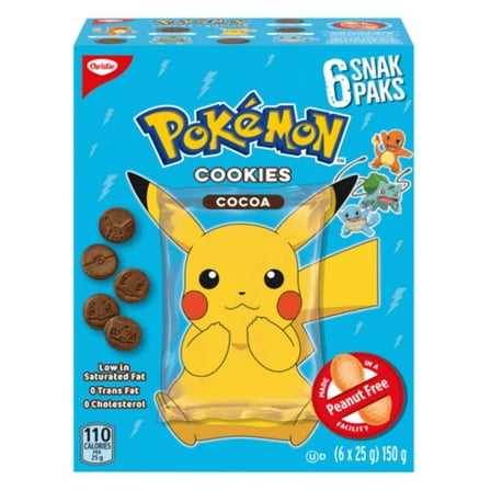 Christie Pokemon Cocoa Snack Packs 150g