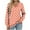 #378-Orange, variant on Neewe Womens V Neck Printed Long Sleeve Tops 2025 Fall Casual Loose Sleeve Boho Work Blouse Dressy T Shirts