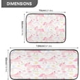 thumbnail image 3 of Coolnut 2 Pieces Unicorns Rainbow Kitchen Rugs and Mats Set Absorbent Soft Kitchen Mats for Floor Non-Slip Kitchen Mat Doormat Set, 19.7"x47.2"+19.7"x27.6" Home Decor Gifts, 3 of 7