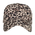 thumbnail image 3 of Dsscvnef Visières Chapeaux Unisexes Classiques Baseball Léopard Casquettes Ajustables Visière de Course, 3 of 4