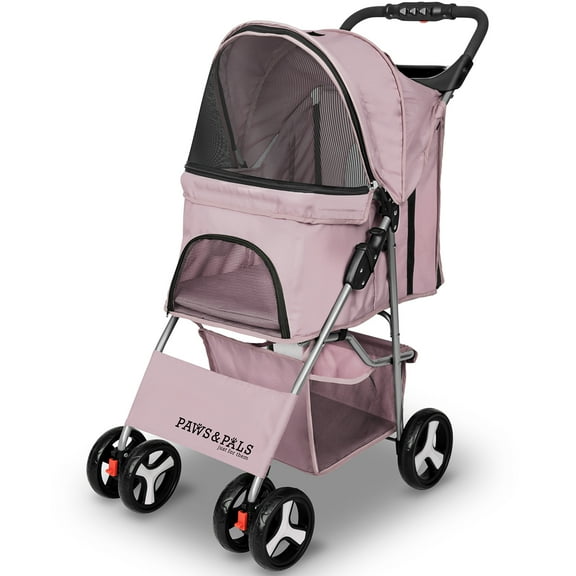 Paws & Pals 3 Wheel Foldable Pet Stroller