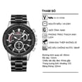 thumbnail image 3 of De pulsera Ocio Moda Cristal Hombres Reloj de cuarzo, 3 of 8