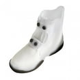 thumbnail image 1 of Couvre-chaussures Réutilisables Surchaussures Souples Bottes de Neige Chaussures Protection Couvre-Chaussures de Pluie 3TG Blanc, 1 of 9