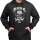 thumbnail image 3 of Sudadera Unisex con Capucha Negra, Estampado Gráfico Estilo Alternativo, Algodón y Poliéster, 3 of 5