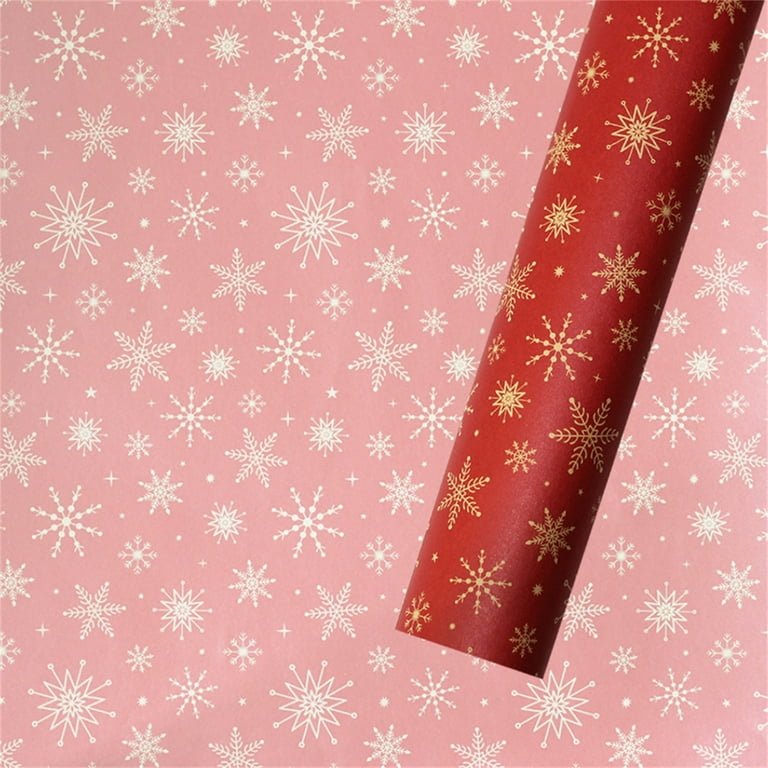 Vikakiooze Christmas Wrapping Paper Clearance, Valentines Wrapping Paper,  Christmas Packaging Decorative Paper, Gift Wrapping Paper for Gift Bags,  Flower, Valentines Decor 