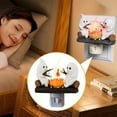 thumbnail image 6 of Ghost Campfire Flickering Night Light, 2 Ghosts Roasting S'mores at Campfire, Halloween Night Lights Plug into Wall, Halloween Indoor Decorations, 6 of 7