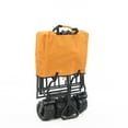thumbnail image 6 of Creative Outdoor Durable All-Terrain Collapsible Folding Wagon Cart 150lb Capacity, Gray and Yellow, 6 of 15
