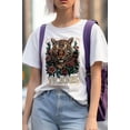 thumbnail image 3 of Vicious Tiger and Roses Vintage Graphic Tee, 3 of 7