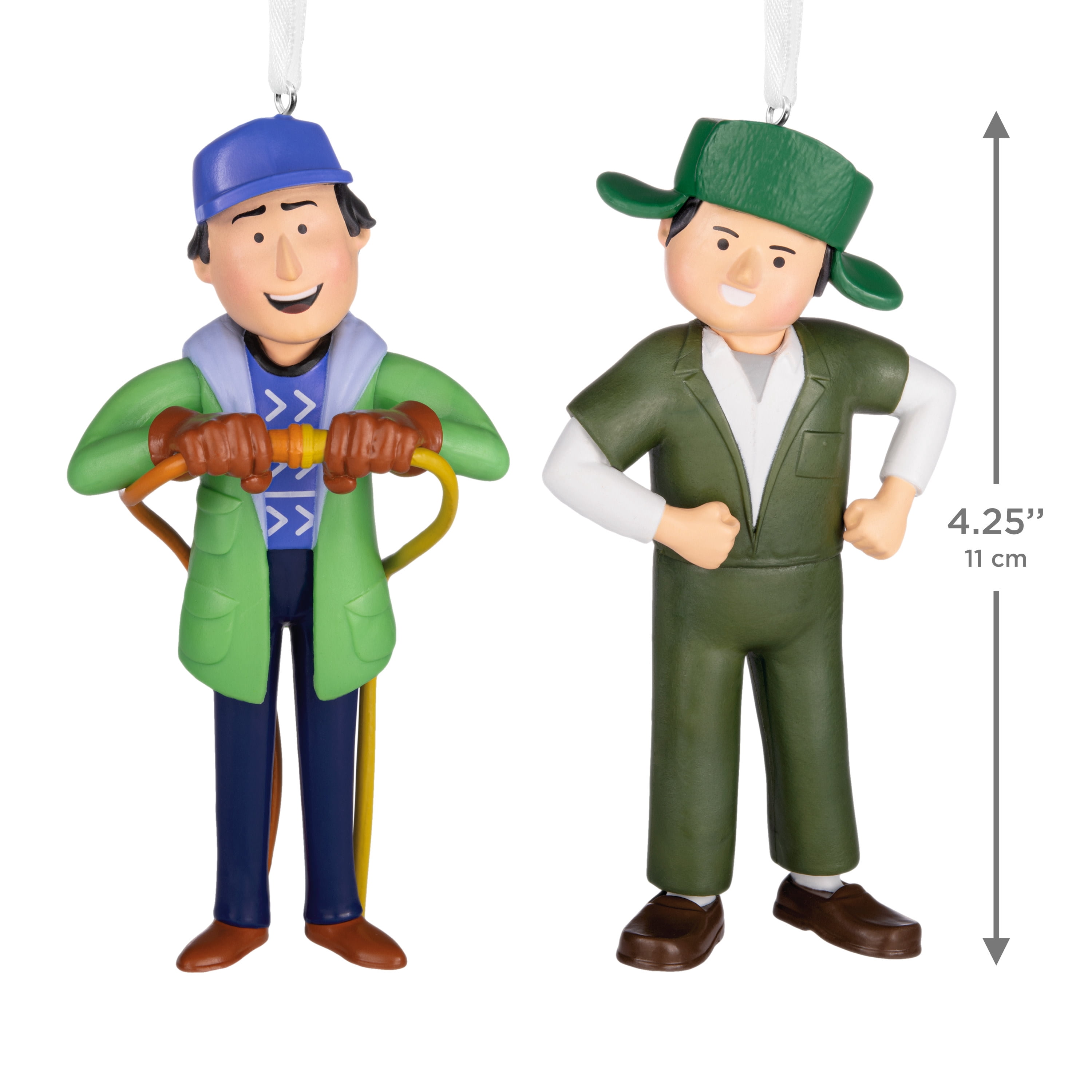 Hallmark Ornaments (Christmas Vacation Clark Eddie), Set of 2, 1 Count