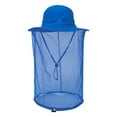 thumbnail image 2 of Sombrero De Verano Para Mosquitos Al Aire Libre, Sombrero Para El Sol, Sombrero Para El Sol Con Aleros Grandes, Sombrero De Pesca Protector De Malla, Sombrero De Pescador, Verde Militar Kearding AP007972-07, 2 of 6