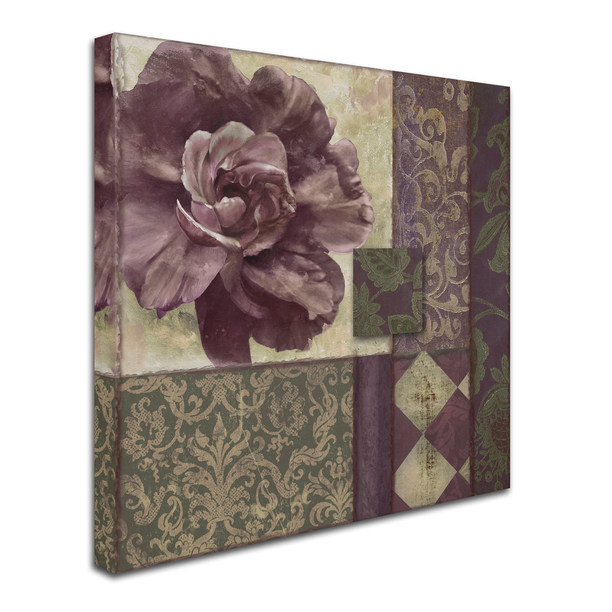 Trademark Fine Art "Patch Work Brocade I" Canvas Art by Color Bakery