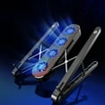 thumbnail image 3 of ZUARFY Cooling Pad Riser Laptop Stand Support Base Folding Adjustable Holder Stand, 3 of 15