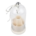 thumbnail image 5 of Makeup Brush Storage Holder 360 Degree Rotatable Makeup Organizer Dustproof Waterproof Holder for Lipstick Cosmetic Milky White, 5 of 5