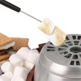 thumbnail image 2 of Nostalgia Indoor Electric Stainless Steel S'mores Maker with 4 Lazy Susan Compartment Trays, 2 of 6