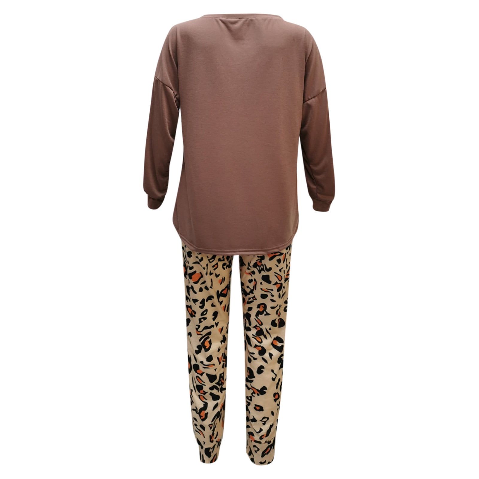 ARILA - ENSEMBLE VESTE & PANTALON IMPRIMÉ LÉOPARD – Luna Paris