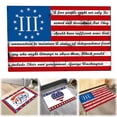 thumbnail image 3 of 16x24 Inch on July 4th Patriotic Independence Day Welcome Doormat Outdoor Patriotic Entrance Door Mat Outside Entrance Welcome Mat Outdoor Indoor Rugs for Front Door Entry Indoor Outdoor Decor, 3 of 5