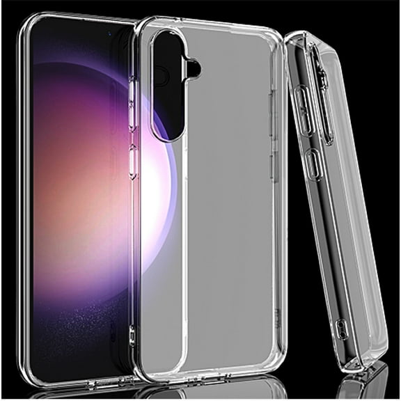 For Samsung Galaxy S23 FE 5G SM-S711 TPU 1-Piece Flexible Skin Cover Case - TPU Clear