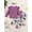 Purple, variant on SANMIO Toddler Girl Clothes Outfits Cute Ruffle Sleeve Shirt Floral Pant+Headband 3Pcs Baby Girl Clothing Set 1-6T