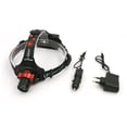 thumbnail image 3 of Soidarity Linterna frontal resistente, recargable por USB, luz fuerte, diadema duradera, estado de la batería, varios modos, linterna frontal para acampar Ropa Deportiva, Zapatos Soidarity OD029431-01, 3 of 6
