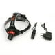 thumbnail image 3 of Soidarity Linterna frontal resistente, recargable por USB, luz fuerte, diadema duradera, estado de la batería, varios modos, linterna frontal para acampar Ropa Deportiva, Zapatos Soidarity OD029431-01, 3 of 6