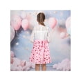 thumbnail image 5 of Sunny Fashion Girls Dress Easter Bunny Heart Lace Pink Lovely Holiday Spring Festival 8 Years, 5 of 9