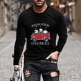 thumbnail image 1 of Blusas y camisas de manga larga y cuello redondo para hombre, informales, con estampado navideño, deportivas, de poliéster., 1 of 5