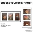 thumbnail image 4 of Black Finish Collage Frame - White Mat, Holds Three 5x7 Photos , UV Resistant Acrylic, Wall Hanging, 4 of 8