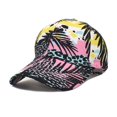 thumbnail image 2 of Clearance! Fdelink Baseball Hat Sun UV Protection Hat Men and Women Casual Summer Printed Adjustable Outdoor Sunshade Visors Baseball Hat Black, 2 of 3