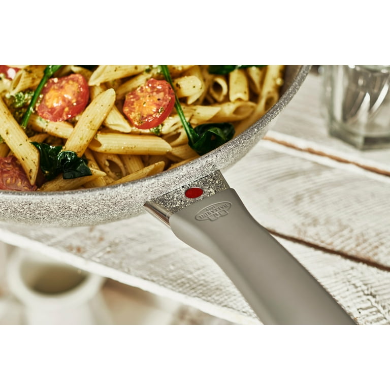 Ballarini Parma Plus 11-inch Aluminum Nonstick Stir Fry Pan with Lid 