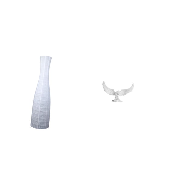 Pantalla de lámpara de pie,Lámpara de pie de papel,pantallas de lámparas de mesa nórdicas,Accesorios japoneses para luces de pie con cubierta,Escultura de ángel,Estatua de ángel blanca