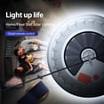 thumbnail image 4 of OUSITAID Solar Rechargeable LED Flying Saucer Lights Outdoor Mobile Night Market Stall Light Power Outage Emergency Charging Bulb, 4 of 6