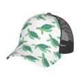 thumbnail image 6 of Lsque Sea Turtle Printed Trucker Hat - Baseball Cap for Men Women - Breathable Mesh Side, Adjustable Fit - for Casual Wear, 6 of 7