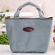 thumbnail image 3 of Eigraketly Bolsa de almuerzo de tela Oxford con aislamiento térmico de gran capacidad, impermeable, portátil, para Picnic, para almacenamiento de Kits de desorden para acampar Gris Eigraketly BB2402-01, 3 of 4