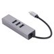 thumbnail image 3 of USB a Rj45 tarjeta de red Lan 3 puertos Ethernet USB Kuymtek Hub alta velocidad USB3.0 Splitter 1000Mbps para PC Windows para ordenador portátil, 3 of 6