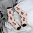 thumbnail image 4 of JUNZAN German Shepherd Dog Mens Funny Socks for Men Women Colorful Fun Novelty Crew Patterned Socks, 4 of 6