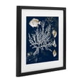 thumbnail image 2 of Stupell Industries Traditional Coral Medley on Blue Black Framed Print Under Glass, 13 x 13, by Lanie Loreth, 2 of 8