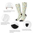 thumbnail image 6 of Balery Tiger Leaves Printed Novelty Socks Men's Women's Crew Socks Sports Socks Knee High Socks Cotton Socks Quirky and Cool Socks, 6 of 9