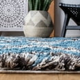 thumbnail image 4 of SAFAVIEH Morocco Juniper Geometric Area Rug, Blue/Gray, 6'7" x 6'7" Round, 4 of 7