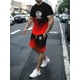 thumbnail image 5 of Traje deportivo transpirable de secado rápido para hombre, camiseta de manga corta, traje de Jogging, moda informal, Verano, 5 of 5