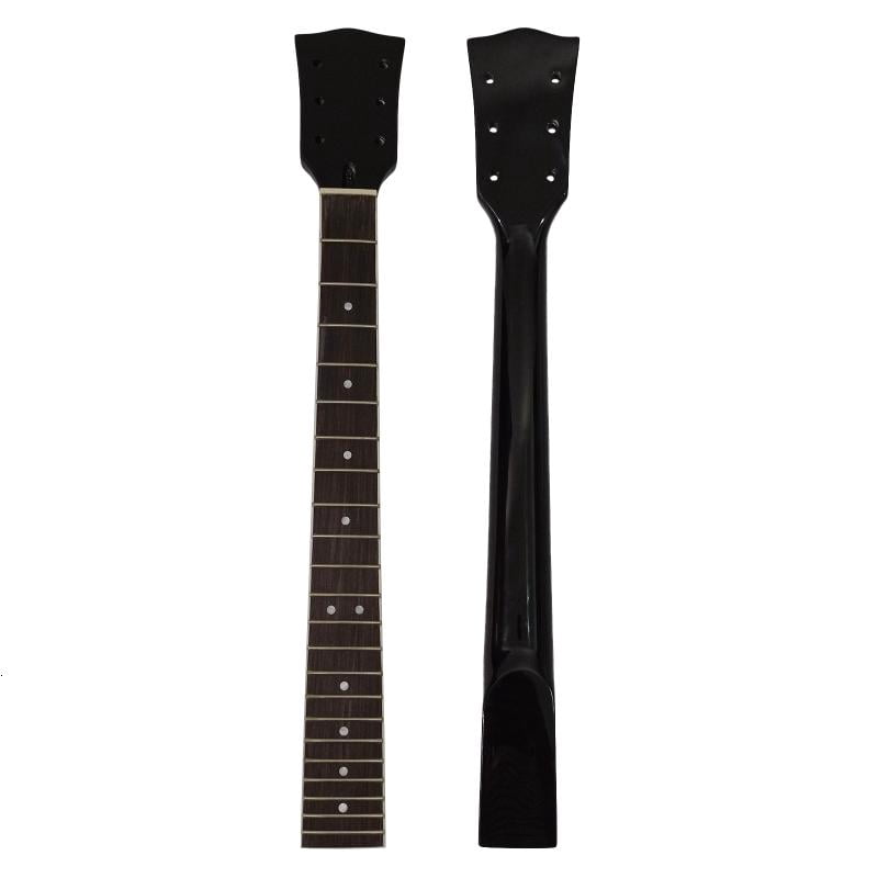 CEORPER Guitar Neck Replace Parts Durable Wooden Fretboard 25in Electric Guitar Parts