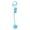 Bluish, variant on Cat Kitten Toy Spring Fuzzy Balls Rope Funny Bluish