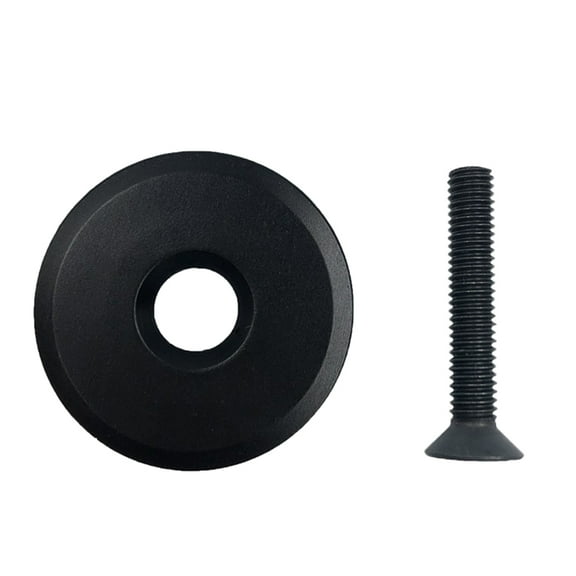 UNTERING & Screw Bike Front Fork Stem Top Bike Stem Replacement Aluminum Alloy Cycling Parts