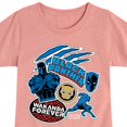 thumbnail image 3 of Marvel Black Panther - Wakanda Forever Stickers - Girls Fitted Short Sleeve Tee, 3 of 5