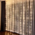 thumbnail image 2 of Guirnalda de cortina LED para ventana, cadena de luces USB, decoración navideña 2025, decoración de Año Nuevo, decoración para el hogar, decoración del árbol de Navidad, 2 of 5
